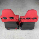 JDM EP3 Civic Type R Front Red Recaro Seats  